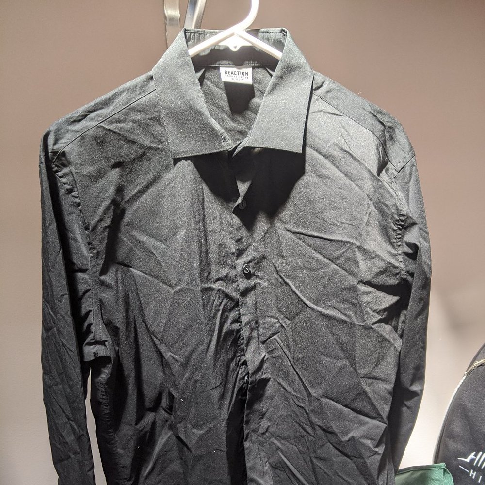 Black Reaction Dress Shirt